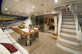 Nanou Main Deck Outside Seating